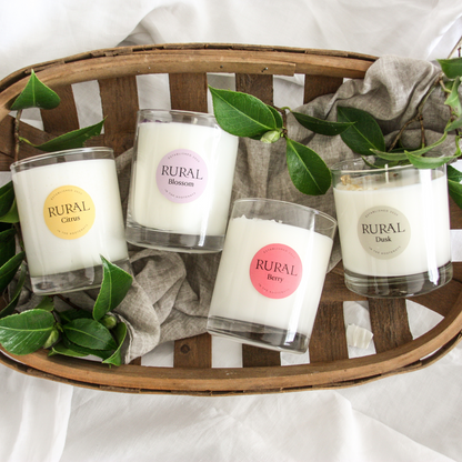 Classic Glass 3-Candle Bundle: Spring