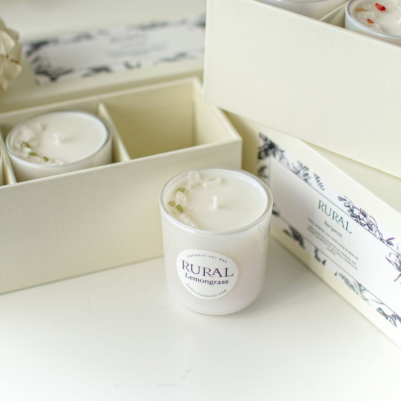 Lemongrass Mini Candle Trio