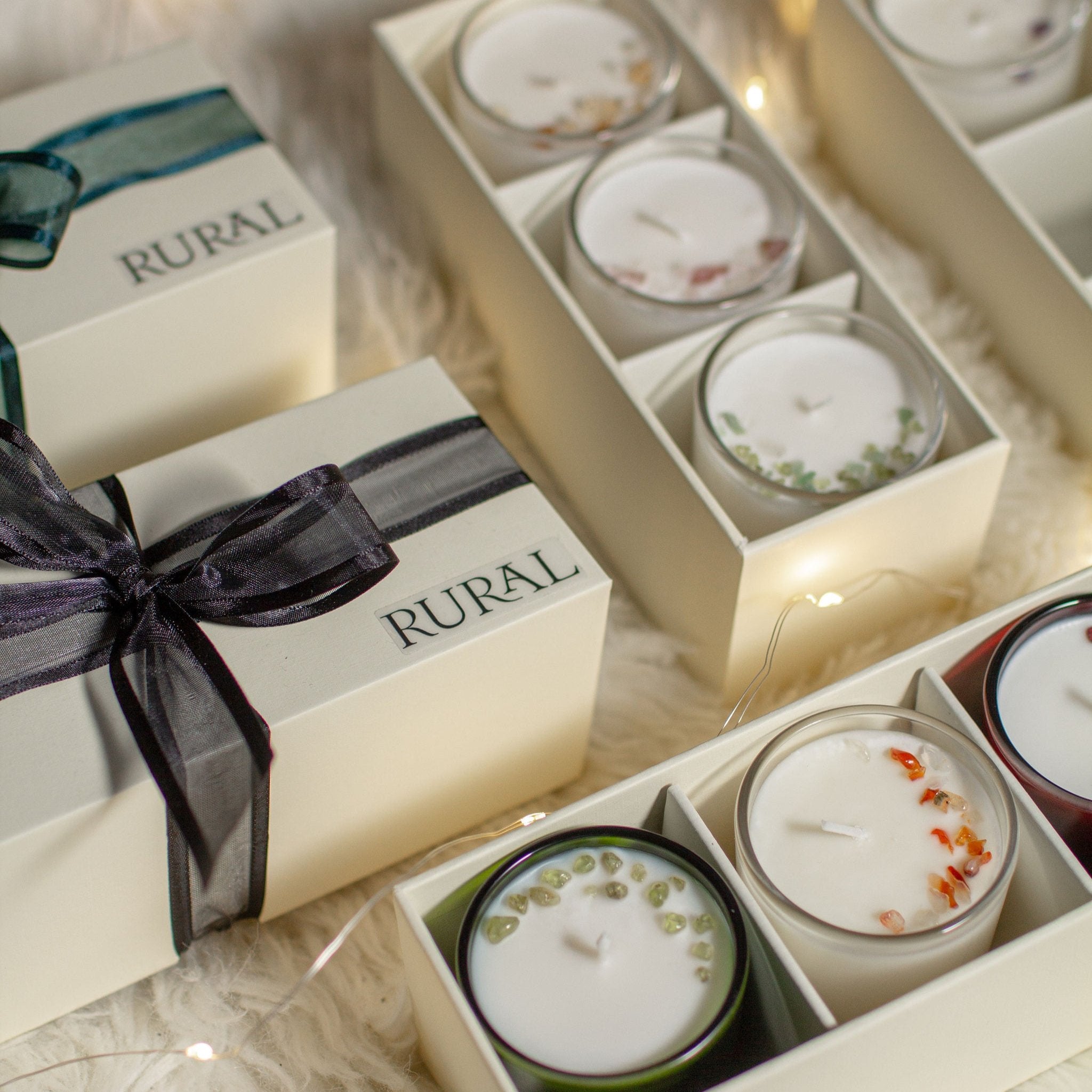 Forest, Mandarin and Pomegranate Mini Candle Trio
