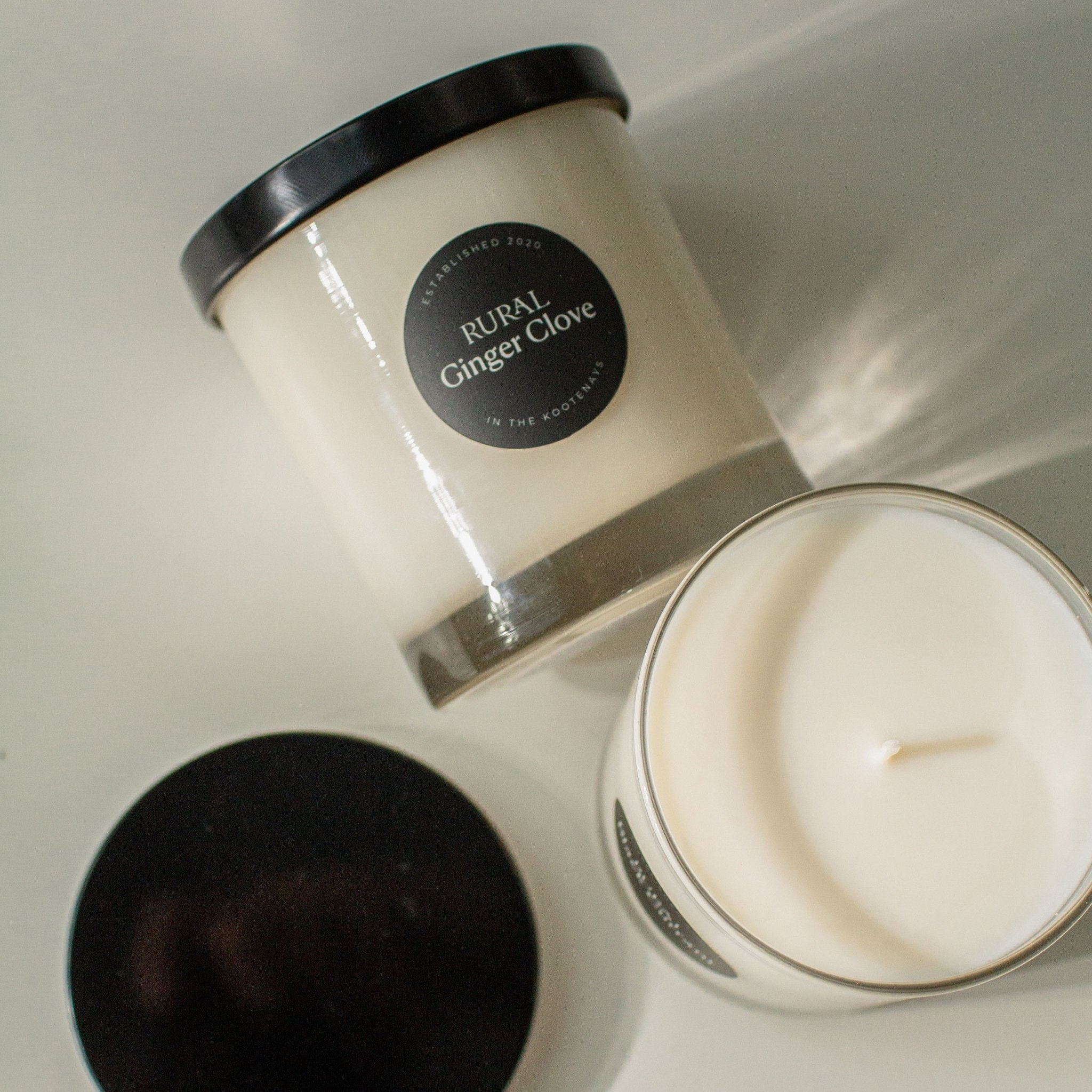 Ginger Clove Classic Glass Candle